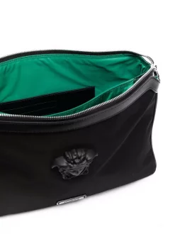 ( Nouvelle Collection ) Versace Pochette D'ordinateur Medusa D41NP BLACK/BLACK/PALLADIUM -Pas Cher Versace Boutique 17776941 37399483 600