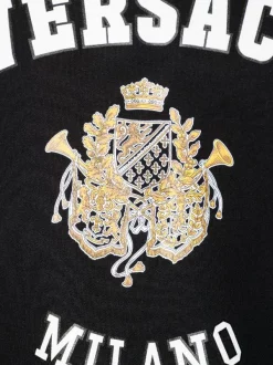 ( Nouvelle Collection ) Versace Sweat à Logo Imprimé 1B000 BLACK -Pas Cher Versace Boutique 17777395 39329588 600