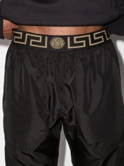 ( Access Edit ) Versace 1B000 BLACK Pantalon De Jogging à Détail Greca Homme -Pas Cher Versace Boutique 17777413 39625795 600
