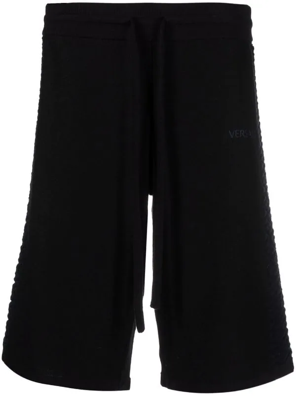 ( Nouvelle Collection ) Versace Short La Greca En Maille Homme 1 ( Nouvelle Collection ) Versace Short La Greca En Maille Homme
