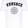 ( Access Edit ) Versace T-shirt à Logo Imprimé Homme