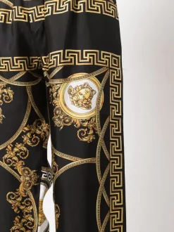 ( Nouvelle Collection ) Versace Pantalon à Imprimé Medusa 5B090 BLACK GOLD -Pas Cher Versace Boutique 17779002 37396146 600