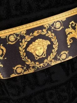 Versace Z4800 BLACK Peignoir à Motif Baroque Homme -Pas Cher Versace Boutique 17781003 37318492 600