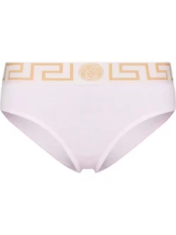 ( Access Edit ) Versace Culotte à Bordure Greca 1PB90 CANDY
