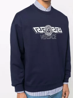 ( Nouvelle Collection ) Versace Pull à Logo Imprimé Homme -Pas Cher Versace Boutique 17786734 37521480 600