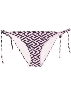 ( Nouvelle Collection ) Versace Bas De Bikini à Imprimé Greca Femme