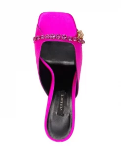 ( Nouvelle Collection ) Versace Sandales Medusa à Ornements Strassés Femme -Pas Cher Versace Boutique 17800356 37536648 600