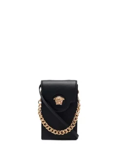 ( Nouvelle Collection ) Versace 1B00V Mini Sac La Medusa à Détail De Chaîne Femme