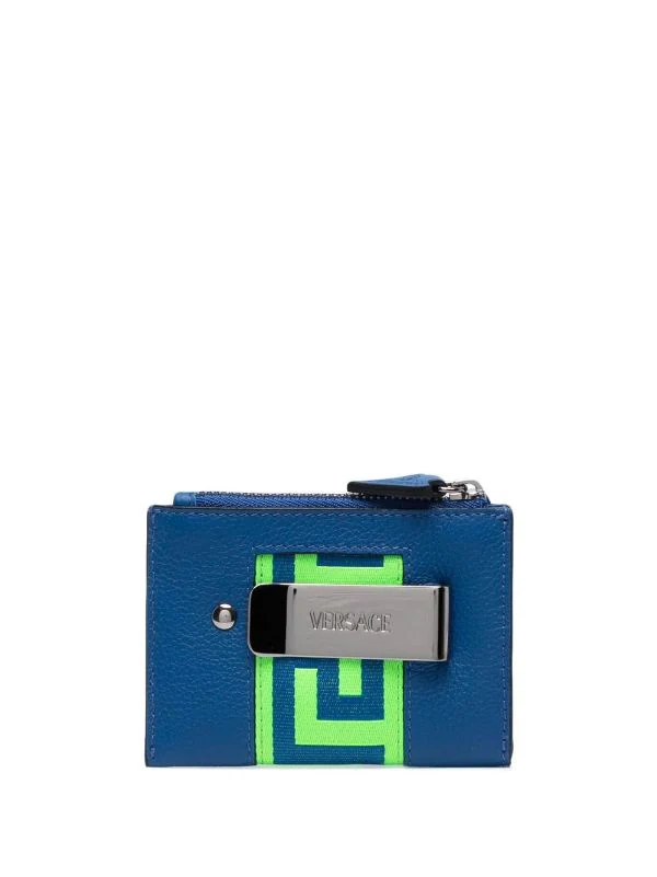 ( Nouvelle Collection ) Versace Porte-cartes à Détail La Greca Homme 2 ( Nouvelle Collection ) Versace Porte-cartes à Détail La Greca Homme – Image 2