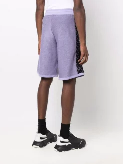 ( Nouvelle Collection ) Versace 1L720 LILAC Short La Greca En Maille Homme -Pas Cher Versace Boutique 17802389 37524868 600