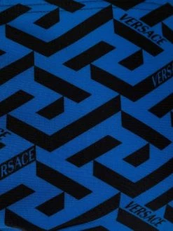 ( Nouvelle Collection ) Versace 5U290 SAPPHIRE + BLACK Short De Bain à Imprimé Greca Homme -Pas Cher Versace Boutique 17802393 37487961 600