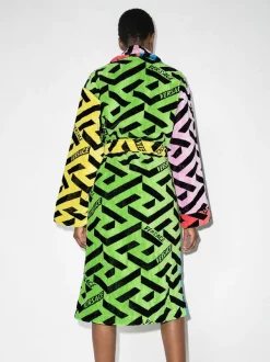 Versace Z7554 MULTICOLOR Peignoir La Greca Femme -Pas Cher Versace Boutique 17804865 38035072 600