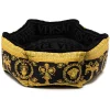 Versace Z4800 BLACK Panier Pour Animaux à Motif Baroque Femme