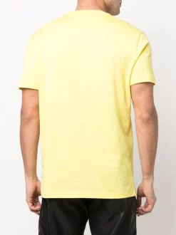 ( Nouvelle Collection ) Versace 1Y500 GIALLO T-shirt Medusa à Imprimé Graphique Homme -Pas Cher Versace Boutique 17813861 37502938 600