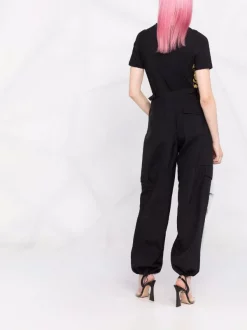 ( Nouvelle Collection ) Versace T-shirt à Logo Imprimé 5B010 BLACK+PRINT -Pas Cher Versace Boutique 17822843 37475169 600