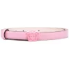 ( Nouvelle Collection ) Versace 1P65V BABYPINK BABYPINK VERSAGEGOLD Ceinture à Boucle Medusa Femme
