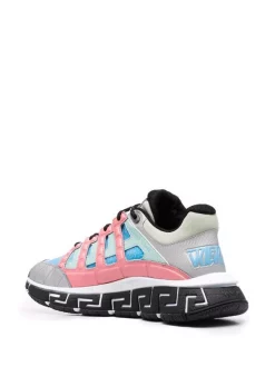 ( Nouvelle Collection ) Versace Baskets Trigreca à Design à Empiècements Homme -Pas Cher Versace Boutique 17837026 37925895 600