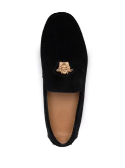 Versace Mocassins à Plaque Medusa 1B00V BLACK -Pas Cher Versace Boutique 17839941 37547380 600