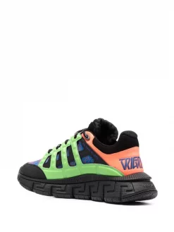( Nouvelle Collection ) Versace Baskets Trigeca 6B840 BLACK MULTI -Pas Cher Versace Boutique 17840910 37547215 600