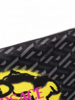 ( Nouvelle Collection ) Versace Pochette Medusa Smile Zippée Homme -Pas Cher Versace Boutique 17857401 37755627 600
