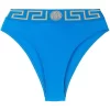 Versace Bas De Bikini à Taille Haute 1V390 TURQUOISE