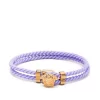 ( Nouvelle Collection ) Versace Bracelet En Corde à Breloque Medusa Femme
