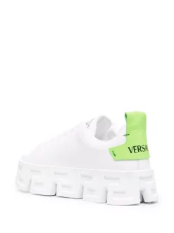 ( Nouvelle Collection ) Versace Baskets Greca Labyrinth 2W670 WHITE -Pas Cher Versace Boutique 17863166 37594168 600