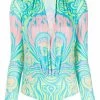 ( Nouvelle Collection ) Versace Body Medusa Music 5G130 NEON GREEN + SKY