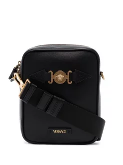 ( Nouvelle Collection ) Versace 1B00V Sacoche Medusa En Cuir Homme