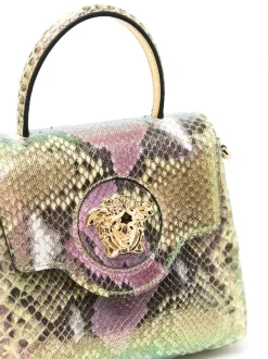 ( Exclusivité ) Versace Sac à Main La Medusa à Effet En Peau De Serpent MULTI COLOR -Pas Cher Versace Boutique 17883326 38483340 600