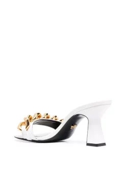 ( Nouvelle Collection ) Versace Mules Medusa à Détails De Maillons Femme -Pas Cher Versace Boutique 17885955 37717163 600