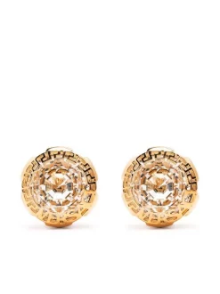 Versace Puces D'oreilles La Greca 4J090 GOLD - CRYSTAL