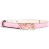 ( Nouvelle Collection ) Versace Ceinture à Boucle Greca 1P56V BABY PINK-VERSACE GOLD
