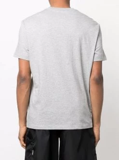 Versace 1E090 LIGHT GREY T-shirt à Imprimé Medusa Music Homme -Pas Cher Versace Boutique 17887861 37752858 600