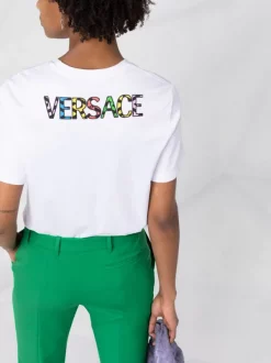 ( Nouvelle Collection ) Versace T-shirt Imprimé Medusa à Manches Courtes 2W070 BIANCO + MULTICOLOR 8 ( Nouvelle Collection ) Versace T-shirt Imprimé Medusa à Manches Courtes 2W070 BIANCO + MULTICOLOR -Pas Cher Versace Boutique 17888934 347fa251 e24a 4dd6 818f 44d57cc65bfa 600