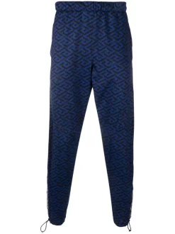 ( Nouvelle Collection ) Versace Pantalon De Jogging à Motif Monogrammé Homme