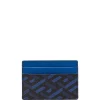 ( Nouvelle Collection ) Versace Porte-cartes La Greca 5U480 BLU NAVY+NERO