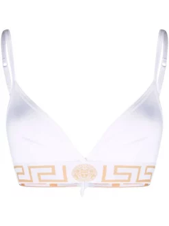 ( Nouvelle Collection ) Versace Bralette Greca Border Femme