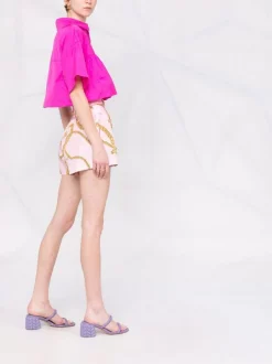 ( Nouvelle Collection ) Versace Short Imprimé à Taille Haute Femme 11 ( Nouvelle Collection ) Versace Short Imprimé à Taille Haute Femme -Pas Cher Versace Boutique 17895553 37739757 600