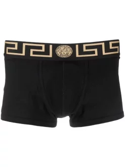 Versace Boxers à Taille à Logo Homme