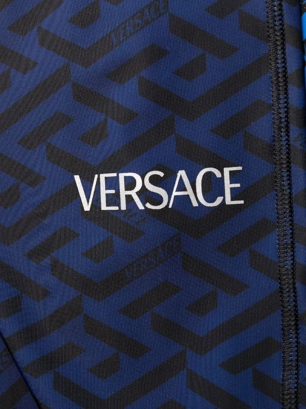 ( Nouvelle Collection ) Versace Legging à Motif Monogrammé 6U700 BLUNAVY+SAPPHIRE 6 ( Nouvelle Collection ) Versace Legging à Motif Monogrammé 6U700 BLUNAVY+SAPPHIRE – Image 6