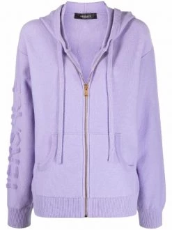 ( Nouvelle Collection ) Versace Veste Zippée à Motif Medusa Femme