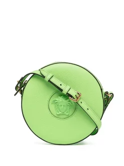 ( Nouvelle Collection ) Versace Sac à Bandoulière à Motif Disco Medusa NEON GREEN/VERSACE GOLD