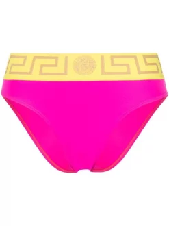 Versace 2PA50 PINK Culotte à Bande Medusa Head Femme