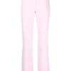 ( Nouvelle Collection ) Versace 1D310 PINK Pantalon Droit à Taille Haute Femme