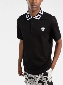 Versace Polo à Col Greca Homme 7 Versace Polo à Col Greca Homme -Pas Cher Versace Boutique 17969586 39708350 600