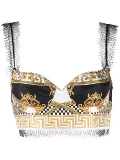 Versace 5W170 WHITE+GOLD+BLACK Soutien-gorge La Coupe Des Dieux Femme