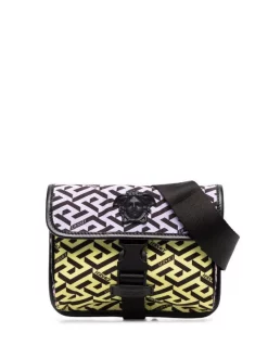 ( Nouvelle Collection ) Versace Sac Porté épaule Medusa Head 5Y13P PINNEAPPLE+CANDY+ORCHID+NERO-PALLADIUM