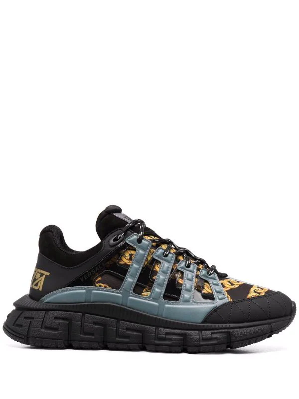 ( Nouvelle Collection ) Versace Baskets Trigreca à Semelle épaisse Homme 1 ( Nouvelle Collection ) Versace Baskets Trigreca à Semelle épaisse Homme