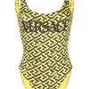 ( Nouvelle Collection ) Versace Maillot De Bain à Logo Imprimé 5Y090 PINEAPPLE+BLACK